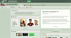 Desktop Screenshot of iron-man-armored.deviantart.com