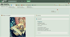 Desktop Screenshot of kung-foo.deviantart.com