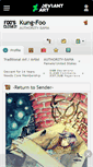 Mobile Screenshot of kung-foo.deviantart.com