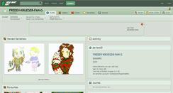 Desktop Screenshot of freddy-krueger-fan-g.deviantart.com