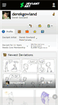 Mobile Screenshot of derekgowland.deviantart.com