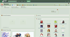 Desktop Screenshot of fairymint.deviantart.com