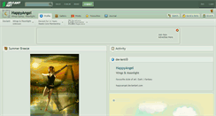 Desktop Screenshot of happyangel.deviantart.com