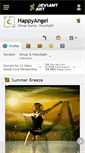 Mobile Screenshot of happyangel.deviantart.com