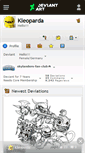 Mobile Screenshot of kleoparda.deviantart.com