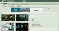 Desktop Screenshot of enuff09.deviantart.com