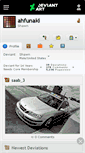 Mobile Screenshot of ahfunaki.deviantart.com