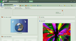 Desktop Screenshot of diamond-blush.deviantart.com