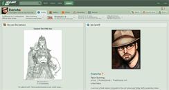 Desktop Screenshot of everwho.deviantart.com