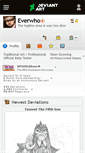 Mobile Screenshot of everwho.deviantart.com