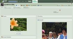 Desktop Screenshot of mrs-sparrow-depp.deviantart.com