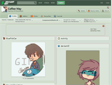 Tablet Screenshot of coffee-way.deviantart.com