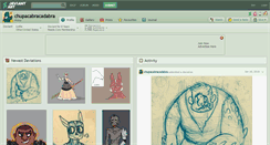 Desktop Screenshot of chupacabracadabra.deviantart.com