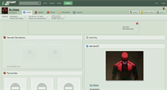 Desktop Screenshot of dlo666.deviantart.com
