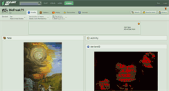 Desktop Screenshot of biofreak79.deviantart.com