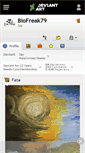 Mobile Screenshot of biofreak79.deviantart.com