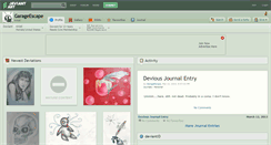 Desktop Screenshot of garageescape.deviantart.com