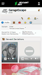 Mobile Screenshot of garageescape.deviantart.com