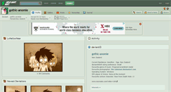 Desktop Screenshot of gothic-anomie.deviantart.com
