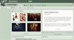 Desktop Screenshot of children-of-big3.deviantart.com