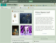 Tablet Screenshot of children-of-big3.deviantart.com