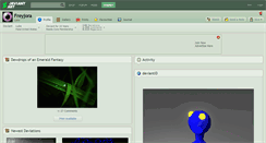 Desktop Screenshot of freyjora.deviantart.com