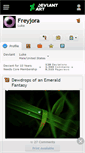 Mobile Screenshot of freyjora.deviantart.com