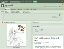 Tablet Screenshot of limeownsj00.deviantart.com