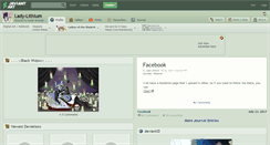 Desktop Screenshot of lady-lithium.deviantart.com