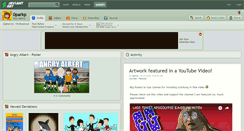 Desktop Screenshot of 0parkp.deviantart.com