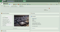 Desktop Screenshot of flash1337.deviantart.com