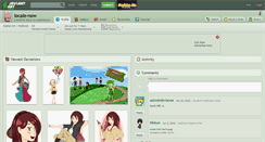 Desktop Screenshot of locale-now.deviantart.com