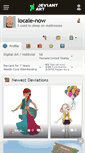 Mobile Screenshot of locale-now.deviantart.com