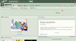 Desktop Screenshot of maggotninja.deviantart.com