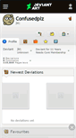 Mobile Screenshot of confusedplz.deviantart.com