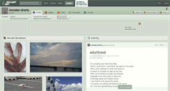 Desktop Screenshot of monster-shorts.deviantart.com