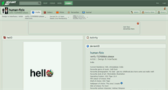 Desktop Screenshot of human-fizix.deviantart.com