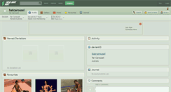 Desktop Screenshot of batcarousel.deviantart.com