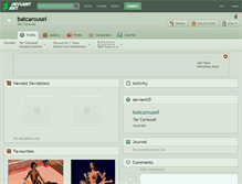 Tablet Screenshot of batcarousel.deviantart.com
