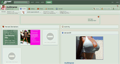 Desktop Screenshot of multimaree.deviantart.com