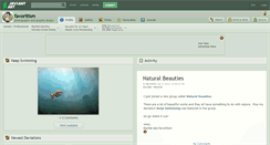 Desktop Screenshot of favoritism.deviantart.com