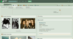 Desktop Screenshot of bratattack14.deviantart.com