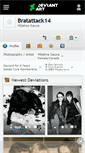Mobile Screenshot of bratattack14.deviantart.com