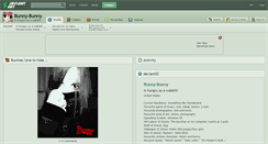 Desktop Screenshot of bunny-bunny.deviantart.com