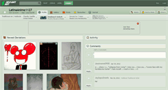 Desktop Screenshot of latinaanime1127.deviantart.com