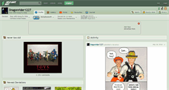 Desktop Screenshot of dragonrider1227.deviantart.com