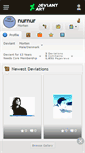 Mobile Screenshot of nurnur.deviantart.com