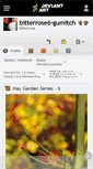 Mobile Screenshot of bitterrose6-gumitch.deviantart.com