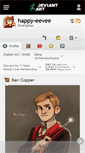 Mobile Screenshot of happy-eevee.deviantart.com