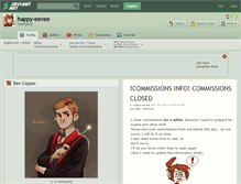 Tablet Screenshot of happy-eevee.deviantart.com